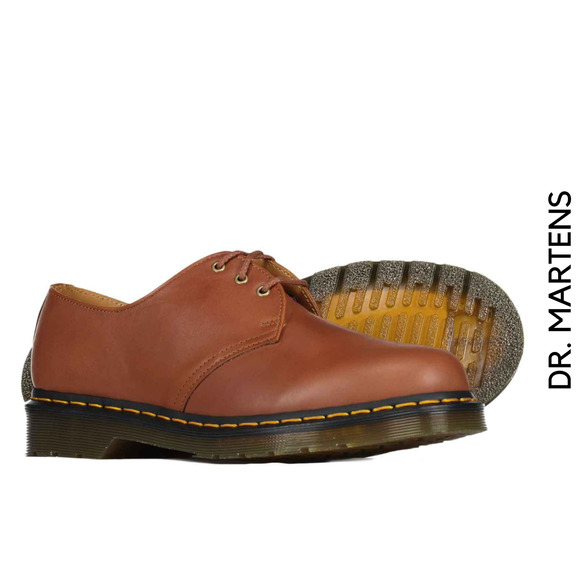 Dr. Martens Other - Dr. Martens NEW 1461 Carrara Leather Oxford Shoes in Saddle Tan Men's Size 8
